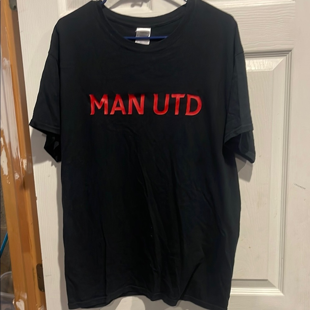 Black MAN UTD Beckham T-Shirt